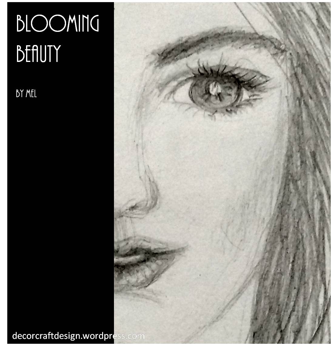 Blooming Beauty – Pencil Sketch Drawing