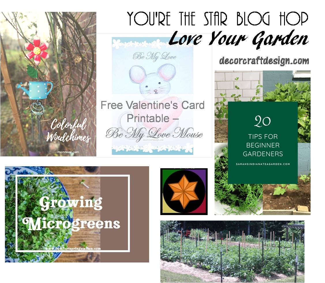 You’re The Star Blog Hop – Garden Of Love