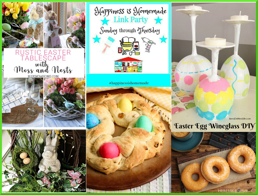 Happiness Is Homemade Party #367 Easter Is Coming