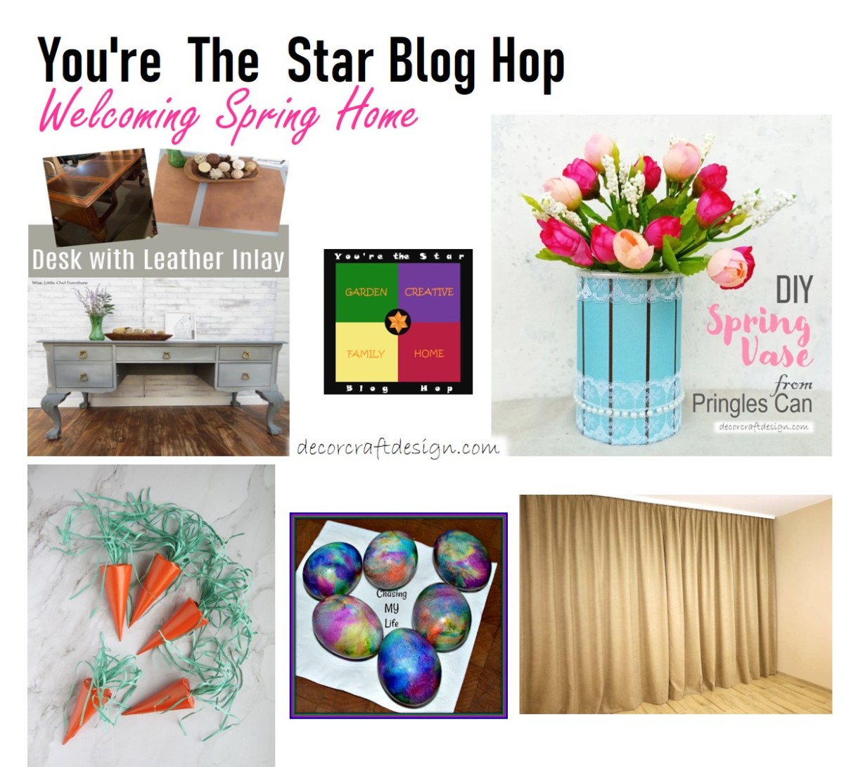 You’re The Star Blog Hop – Welcoming Spring Home