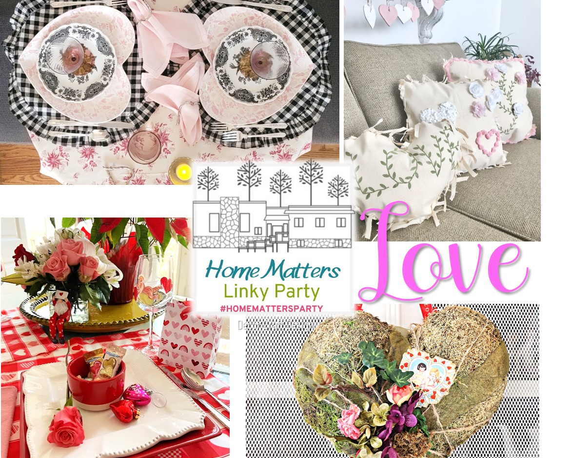 Home Matters Linky Party – LOVE