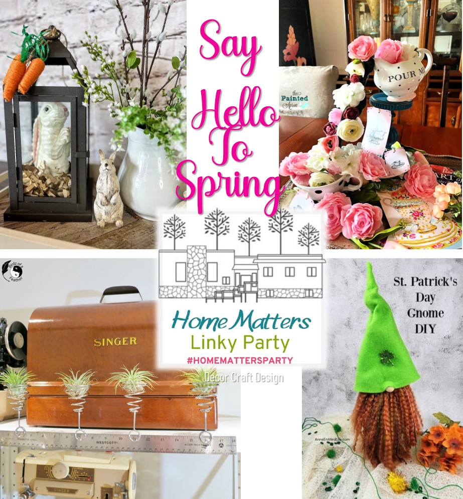 Home Matters Linky Party – Say Hello To Spring