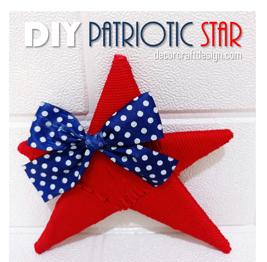 DIY Patriotic Star