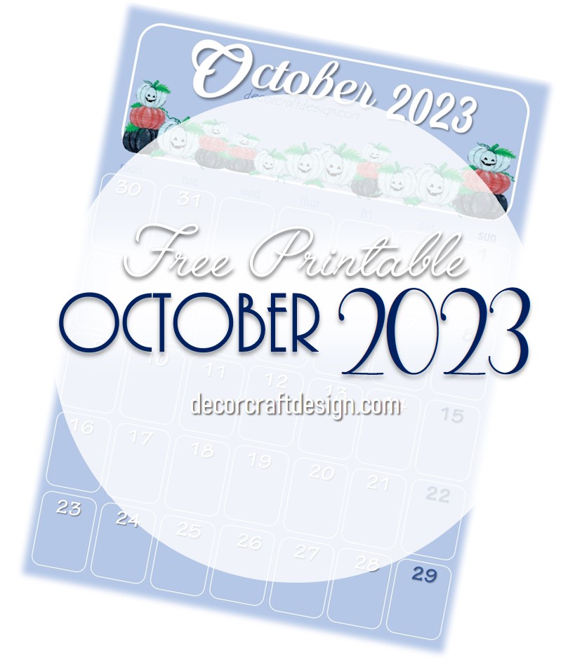 FREE Printable October 2023 Calendar