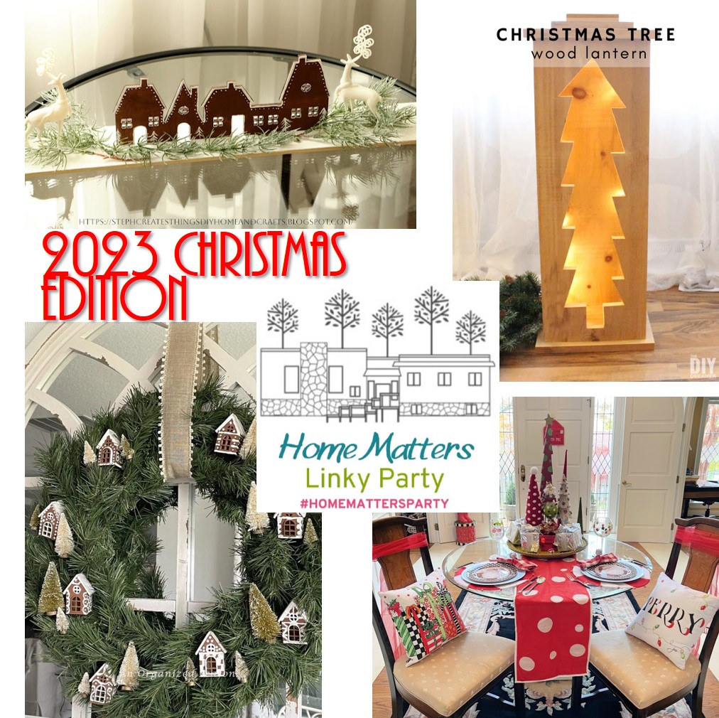 Home Matters Linky Party 2023 Christmas Edition