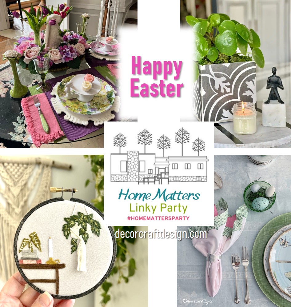 Home Matters Linky Party – Happy Easter